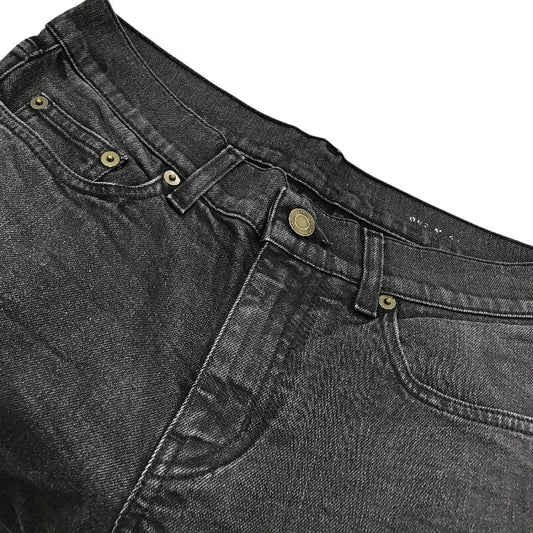 イブサンローラン ボトムス レディース オールシーズン デニム ブラック Sサイズ 中古 M1