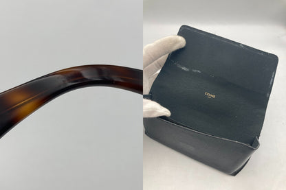 CELINE セリーヌ トリオンフ オーバル型 サングラス CL40194U 中古 D4