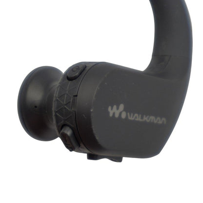 ソニー ヘッドホン一体型ウォークマン Wシリーズ NW-WS413 : 4GB MP3プレーヤー メモリータイプ ブラック NW-WS413 BM 中古 a1