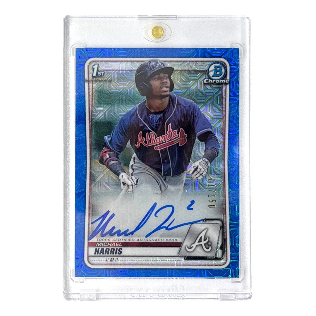 TOPPS MLBカード BOWMAN CHROME 1ST MICHAEL HARRIS ATLANTA BRAVES /150 #CPA-MH 中古 IT1