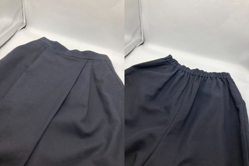 ENFOLD エンフォルド ハイツイスト COゴム ワイドパンツ 300AS233-2860 中古 D4