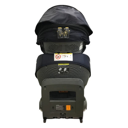 コンビ ホワイトレーベル THE S Air ISOFIX エッグショック ロッタ ZD チャイルドシート 360°回転 ウォッシャブル R129適合 エテルニタネイビー 17598 中古 T1