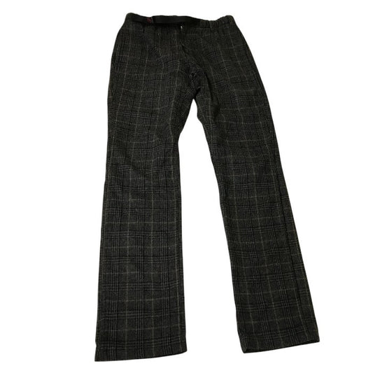 グラミチ GRAMICCI メンズ ウール ブレンド ニューナローパンツ GMP-19F061 (S, GCG：グレンチェックグレー) 秋 冬 チェック柄 中古 W1