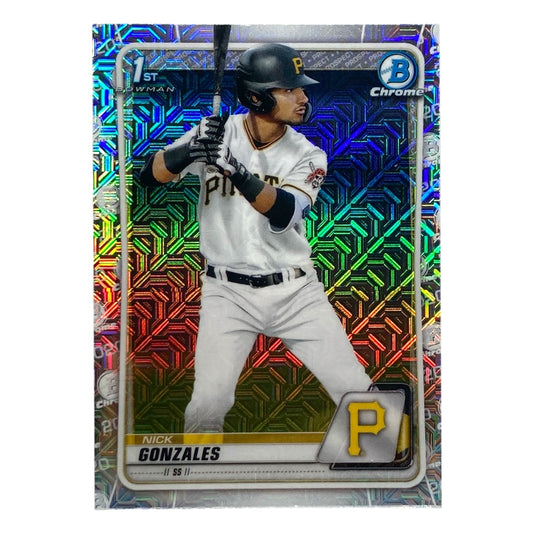 TOPPS MLBカード BOWMAN CHROME NICK GONZALES PIRATES #BD-81 中古 IT2