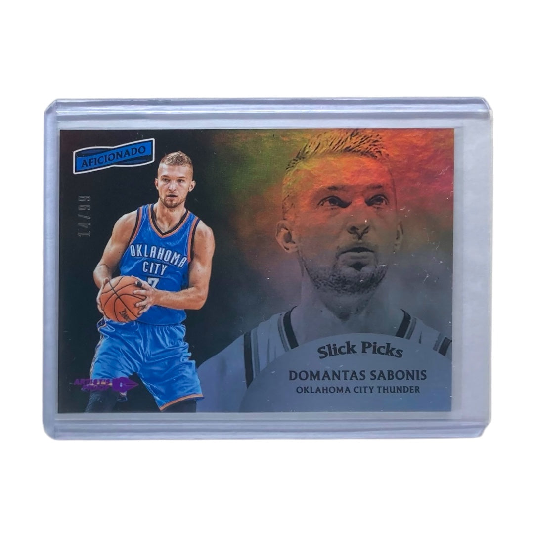 PANINI NBAカード AFICIONADO DOMANTAS SABONIS THUNDER /99 #11 中古 IT2