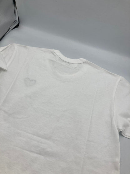 PLAY COMME des GARCONS プレイ コムデギャルソン ワンポイント Tシャツ AX-T064 サイズXS 中古 D4