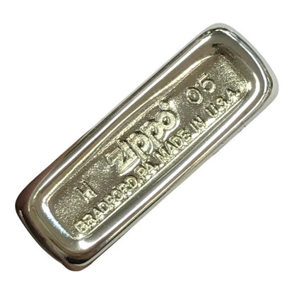 Zippo ジッポー オイルライター スリムタイプ バタフライ 蝶々 Tribal Butterfly USA製 中古 T1