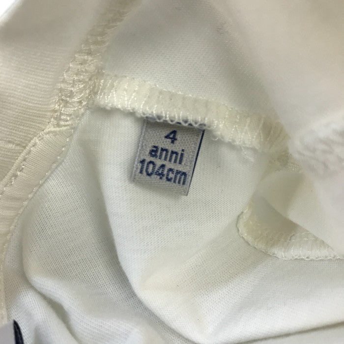 MONCLER モンクレール Tシャツ キッズ 半袖 コットン コミック柄 漫画 ホワイト 104cm D19548018350 中古 T1