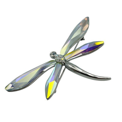 SWAROVSKI スワロフスキー トンボ ブローチ 中古 H4