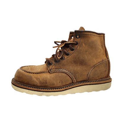 RED WING レッドウイング 6インチ クラシックモック ワークブーツ メンズ レザー フットベッド ブラウン  US8 26cm 1907 中古 T1