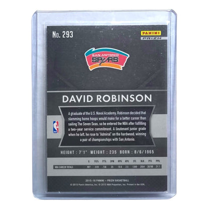 PANINI NBAカード PRIZM DAVID ROBINSON SAN ANTONIO SPURS #293 中古 IT2