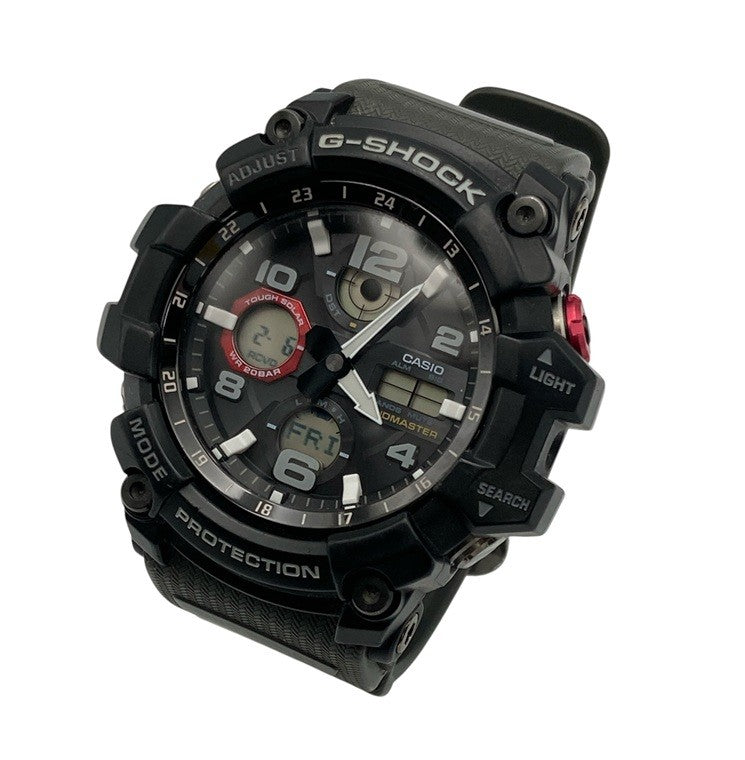 CASIO カシオ Gショック マスターオブG マッドマスター タフソーラー 腕時計 GWG-100-1A8JF メンズ 中古 D4