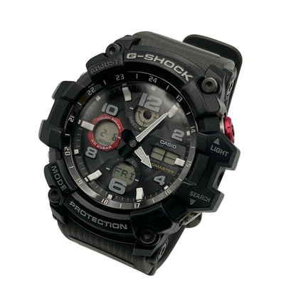 CASIO カシオ Gショック マスターオブG マッドマスター タフソーラー 腕時計 GWG-100-1A8JF メンズ 中古 D4