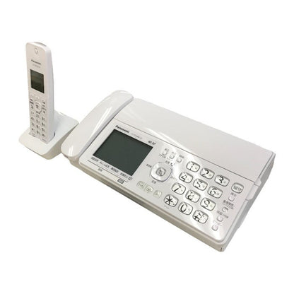 Panasonic パナソニック デジタルコードレス普通紙ファクス 子機1台付き ホワイト FAX ファクシミリ ナンバーディスプレイ/SDカード対応 KX-PD360DL-W 中古 T1