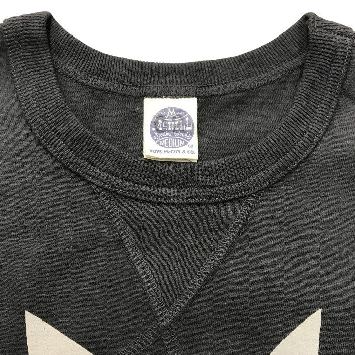 TOYS McCOY トイズマッコイ Tシャツ メンズ コットン 半袖 ラグラン PLAYBOY ウサギ プリント グレー Mサイズ 中古 T1