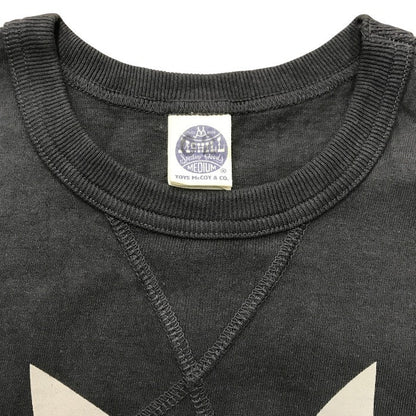 TOYS McCOY トイズマッコイ Tシャツ メンズ コットン 半袖 ラグラン PLAYBOY ウサギ プリント グレー Mサイズ 中古 T1