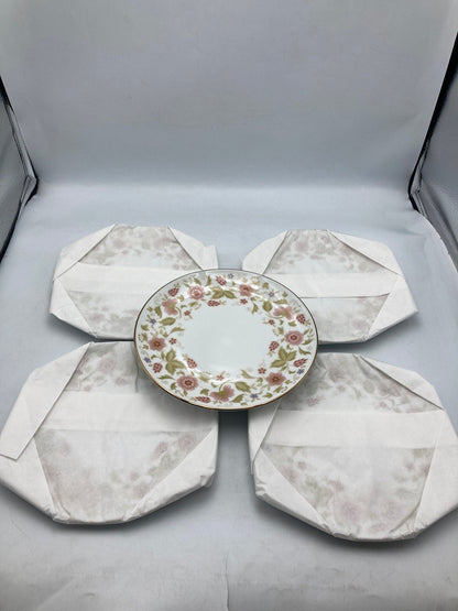 Noritake ノリタケ 更紗柄 19cm クーププレートセット 5枚 N-433L 中古 D4