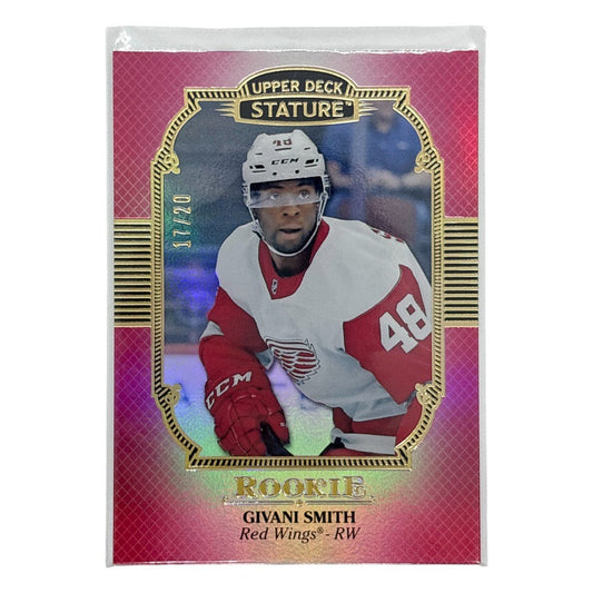 UPPER DECK NHLカード STATURE GIVANI SMITH RED WINGS 17/20 #184 中古 IT1
