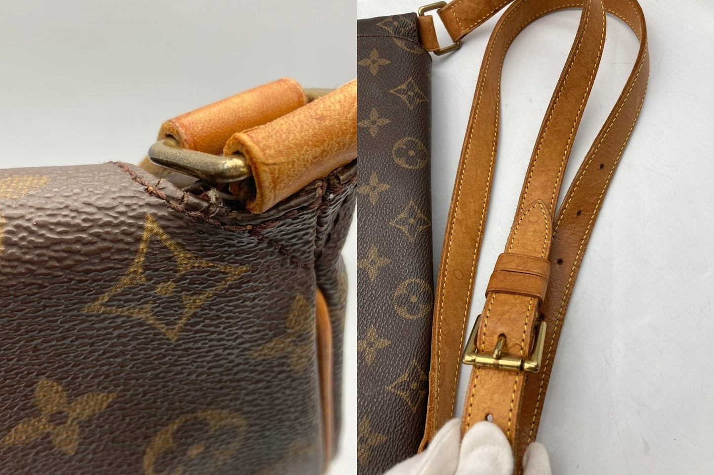 LOUIS VUITTON ルイヴィトン モノグラム ミュゼット ショルダーバッグ M51256 中古 D4