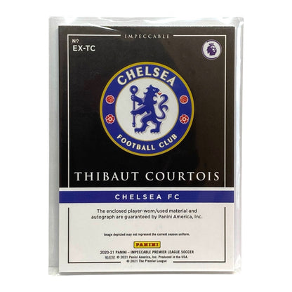 PANINI サッカーカード IMPECCABLE PREMIER LEAGUE THIBAUT COURTOIS CHELSEA 67/99 #EX-TC 中古 IT2