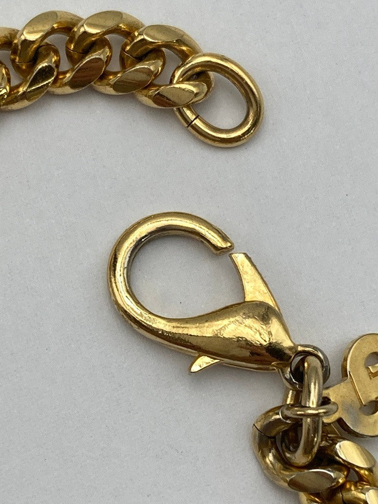 Christian Dior クリスチャンディオール ビジュー付き ブレスレット 中古 D4