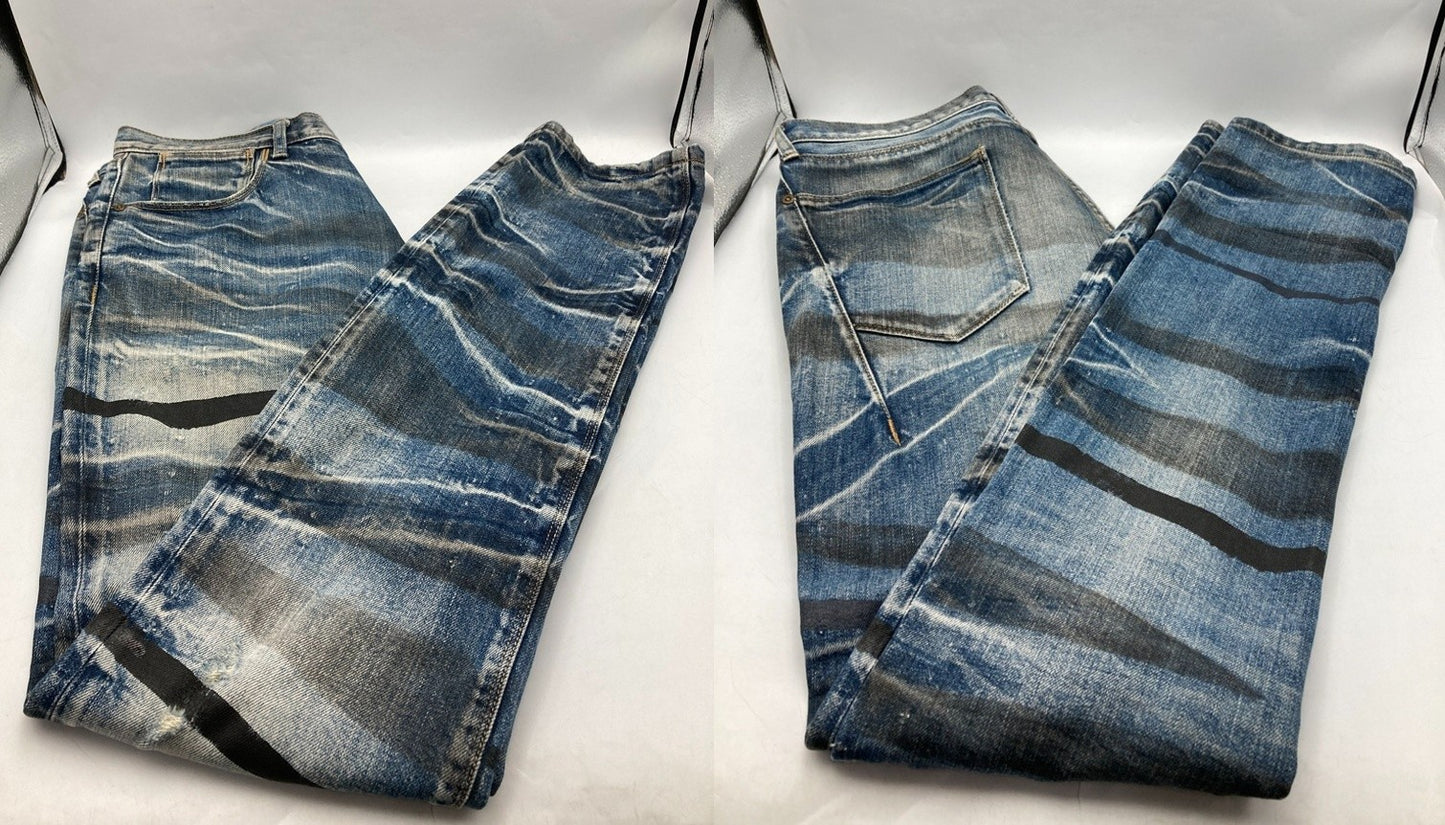BLACKBARRETT by NEIL BARRETT ブラックバレット デニムパンツ サイズ3 メンズ 中古 D4