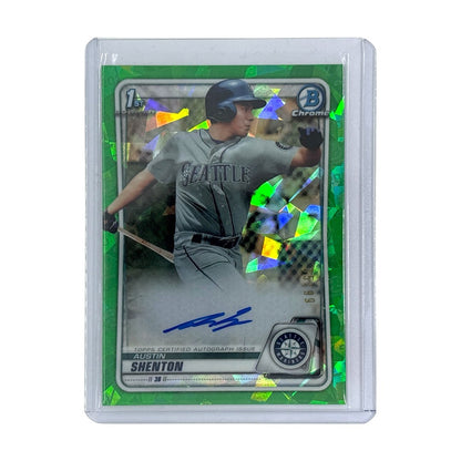 TOPPS MLBカード BOWMAN CHROME 1ST AUSTIN SHENTON SEATTLE MARINERS 35/99 #CPA-ASH 中古 IT1