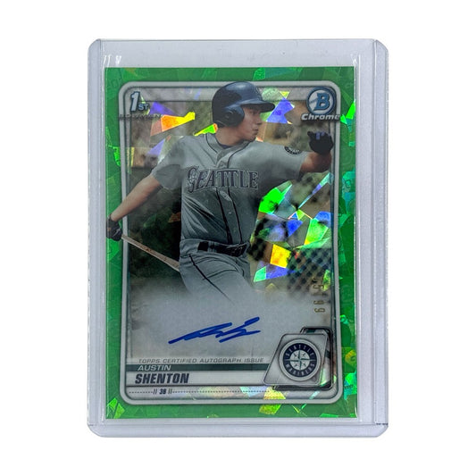 TOPPS MLBカード BOWMAN CHROME 1ST AUSTIN SHENTON SEATTLE MARINERS 35/99 #CPA-ASH 中古 IT1