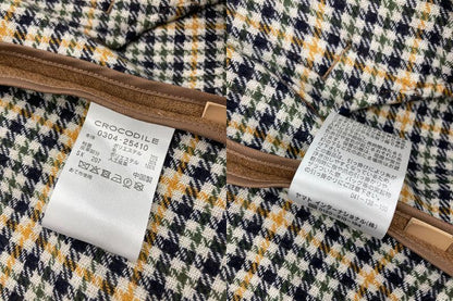 CROCODILE クロコダイル ウール混 コート レディース サイズLL 0304-25410 中古 D4