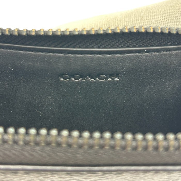 COACH コーチ シグネチャー 小銭入れ メンズ CS477 ブランド ミニ コンパクト 中古 W４
