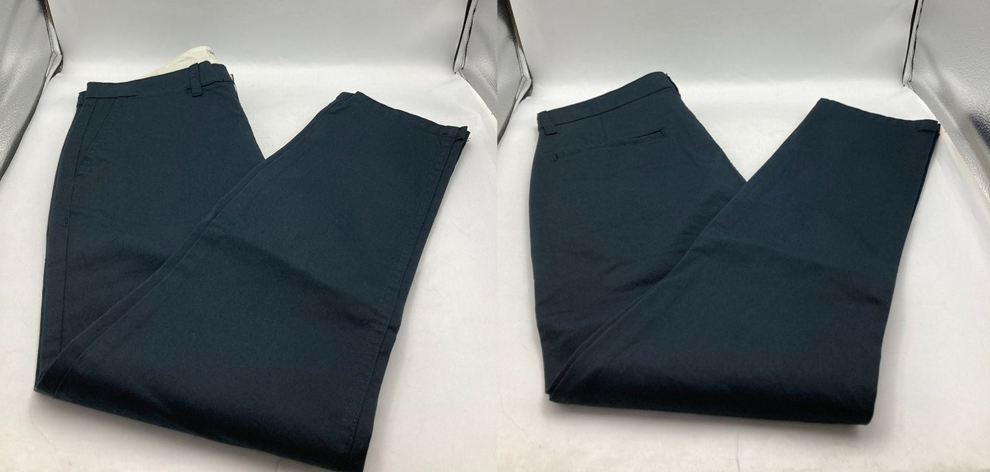 URBAN RESEARCH DOORS アーバンリサーチドアーズ テーパードチノ パンツ UL12-OM05009 ネイビー 中古 D4
