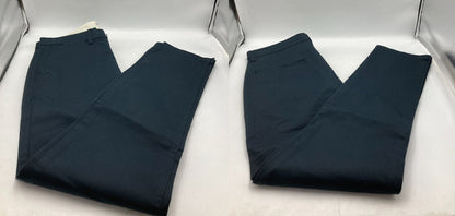 URBAN RESEARCH DOORS アーバンリサーチドアーズ テーパードチノ パンツ UL12-OM05009 ネイビー 中古 D4