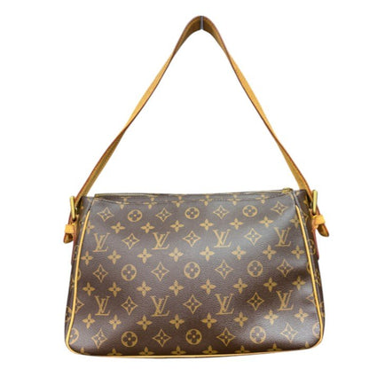 LOUIS VUITTON ルイヴィトン モノグラム ヴィバ・シテ GM ショルダーバッグ M51163 鞄 ブランド 肩掛け レディース 中古 W４