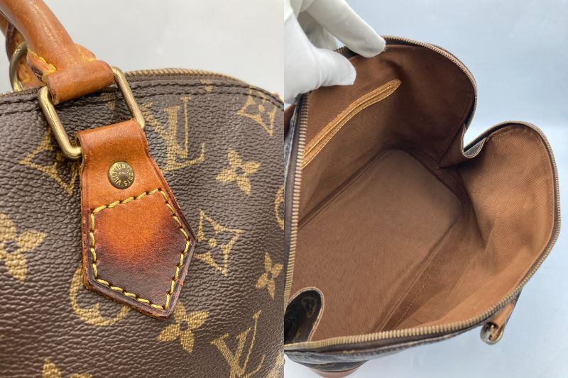 Louis Vuitton ルイヴィトン モノグラム アルマ M51130 ハンドバッグ 中古 D4