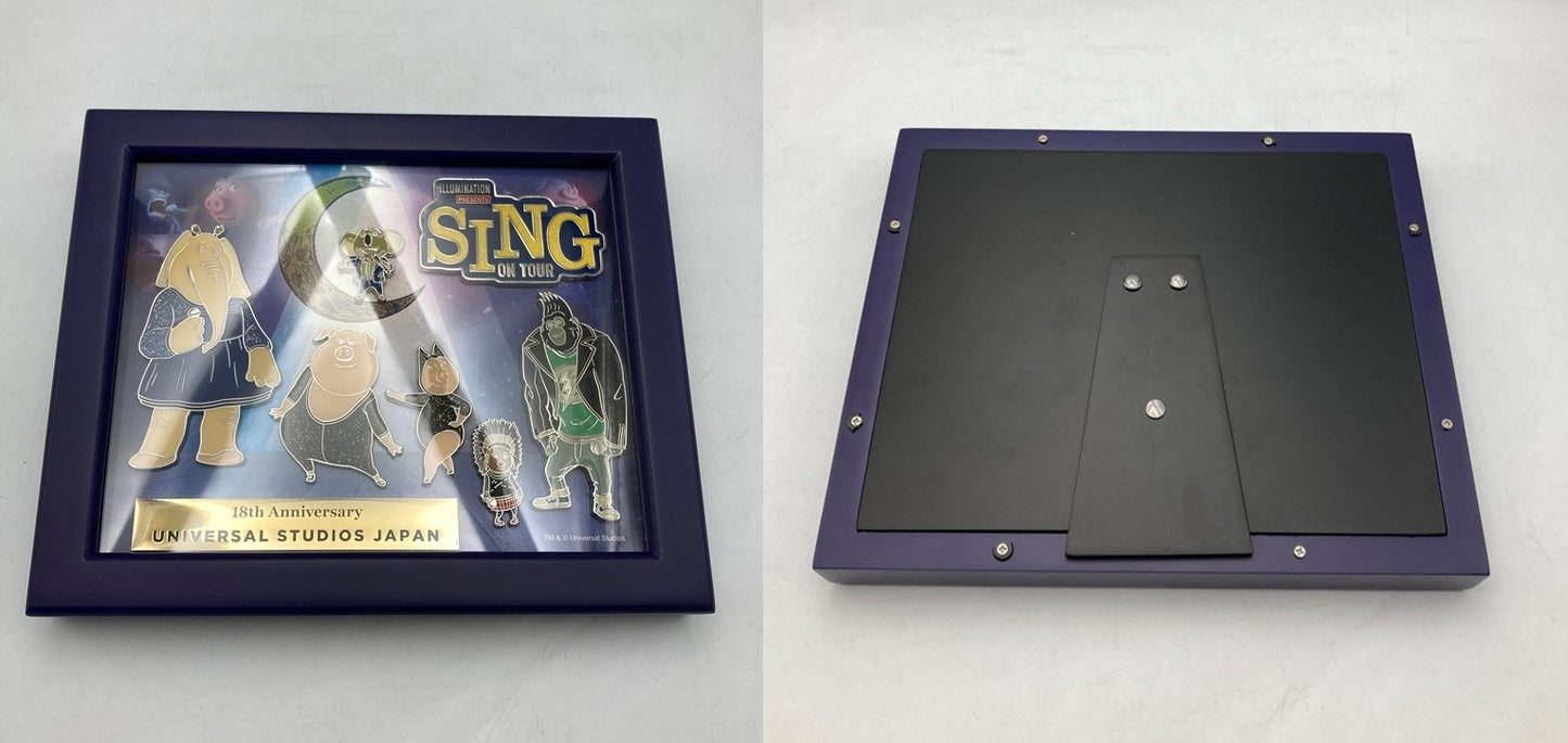 USJ ユニバーサルスタジオジャパン シング・オン・ツアー ピンバッジ 中古 D4