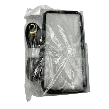 iPhone16 ショルダー付き レザー調 スマホケース ベージュ ブラック 水色 アイフォン16 スマホショルダー レディース かわいい 中古 W４