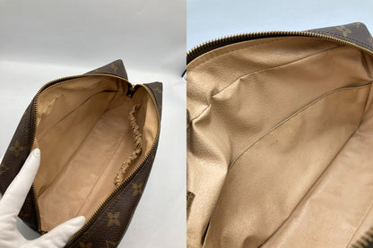 LOUIS VUITTON ルイヴィトン モノグラム トゥルース・トワレット28 ポーチ M47522 中古 D4