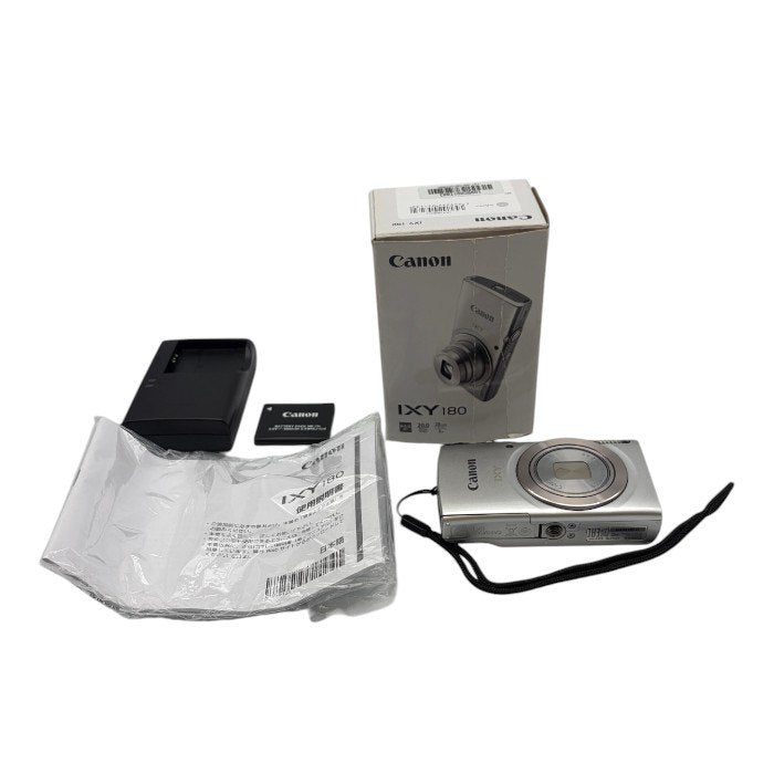 Canon デジタルカメラ IXY 180 シルバー 光学8倍ズーム IXY180SL キヤノン 家電 デジカメ イクシー 2000万画素 中古 W1