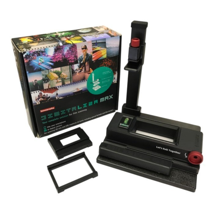 Lomography ロモグラフィー フィルムスキャナー ブラック スマートフォン/デジタルカメラ使用 軽量 コンパクト Z365MAX 中古 T1