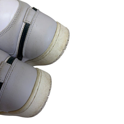 NIKE AIR JORDAN 1 MID SE white/oxdized green-sail fq7720-103 オキシダイズドグリーン 28cm ナイキ スニーカー 靴 シューズ メンズ 中古 W1