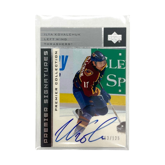 UPPER DECK NHLカード PREMIER COLLECTION ILYA KOVALCHUK THRASHERS 053/125 #S-IK 中古 IT2