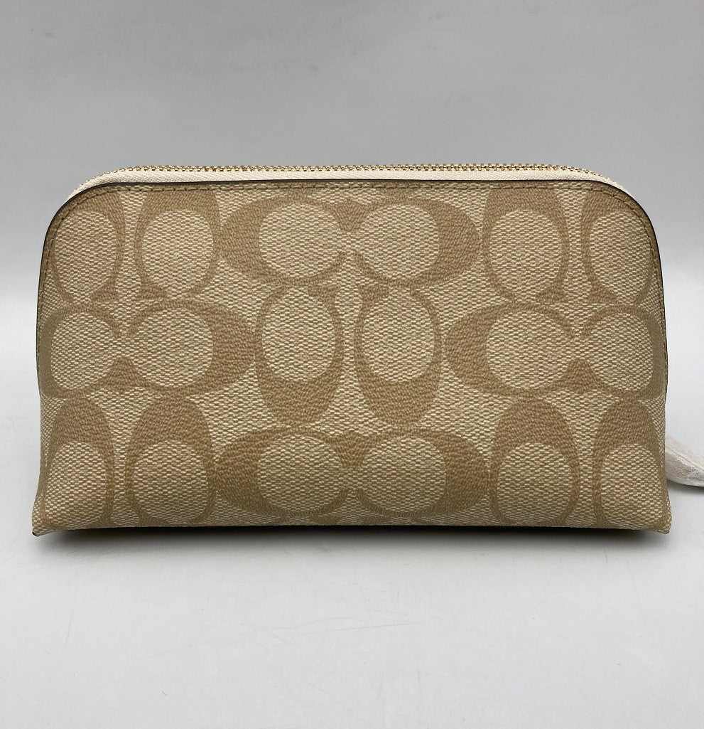COACH コーチ シグネチャー コスメポーチ F53385 中古 D4