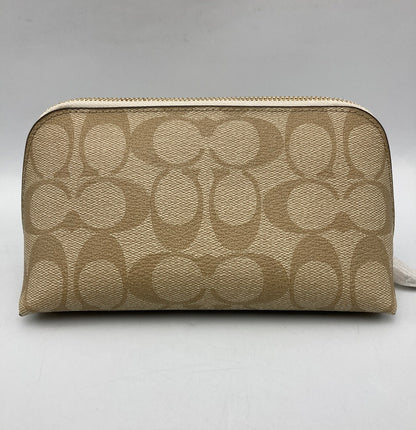 COACH コーチ シグネチャー コスメポーチ F53385 中古 D4