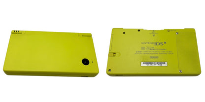 ジャンク品 バッテリーなし nintendo DSi TWL-001 ライムグリーン ピンク セット 任天堂 ゲーム機 本体 中古 W４