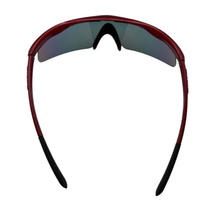 SWANS スワンズ スポーツ サングラス ガルウィング GU-3013 メンズ 服飾 偏光サングラス レッド 中古 W４