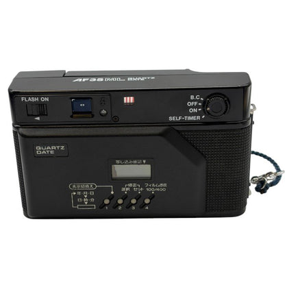 ジャンク品 Canon キヤノン AF35ML Quartz Date フィルムカメラ コンパクト ヴィンテージ カメラ 中古 W1