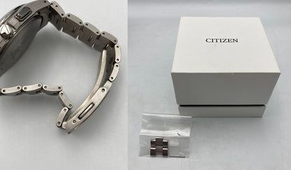 CITIZEN ATTESA シチズン アテッサ エコドライブ 電波時計 腕時計 ダイレクトフライト AT8040-57A 中古 D4