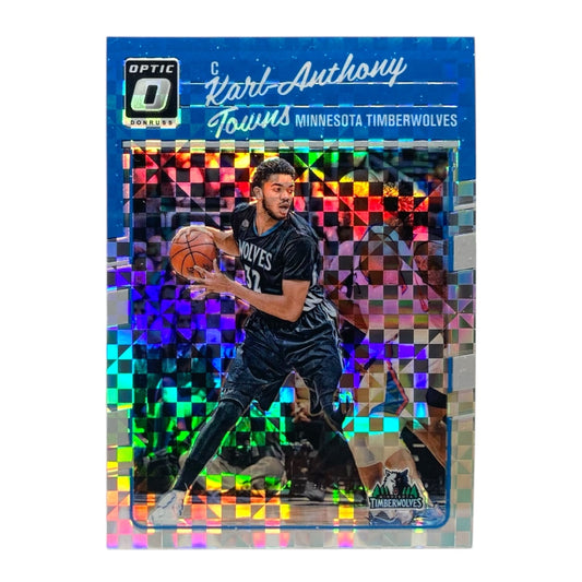 PANINI NBAカード DONRUSS OPTIC PRIZM KARL-ANTHONY TOWNS MINNESOTA TIMBERWOLVES #128 中古 IT2