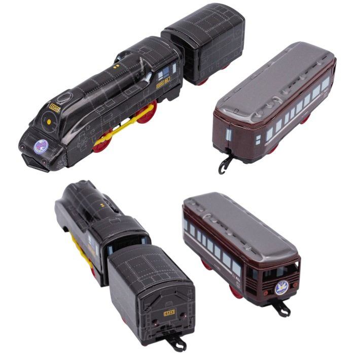 TOMY プラレール40周年記念商品第1弾 ブリキのプラレール C53-43号＆マイテ39 中古 a1
