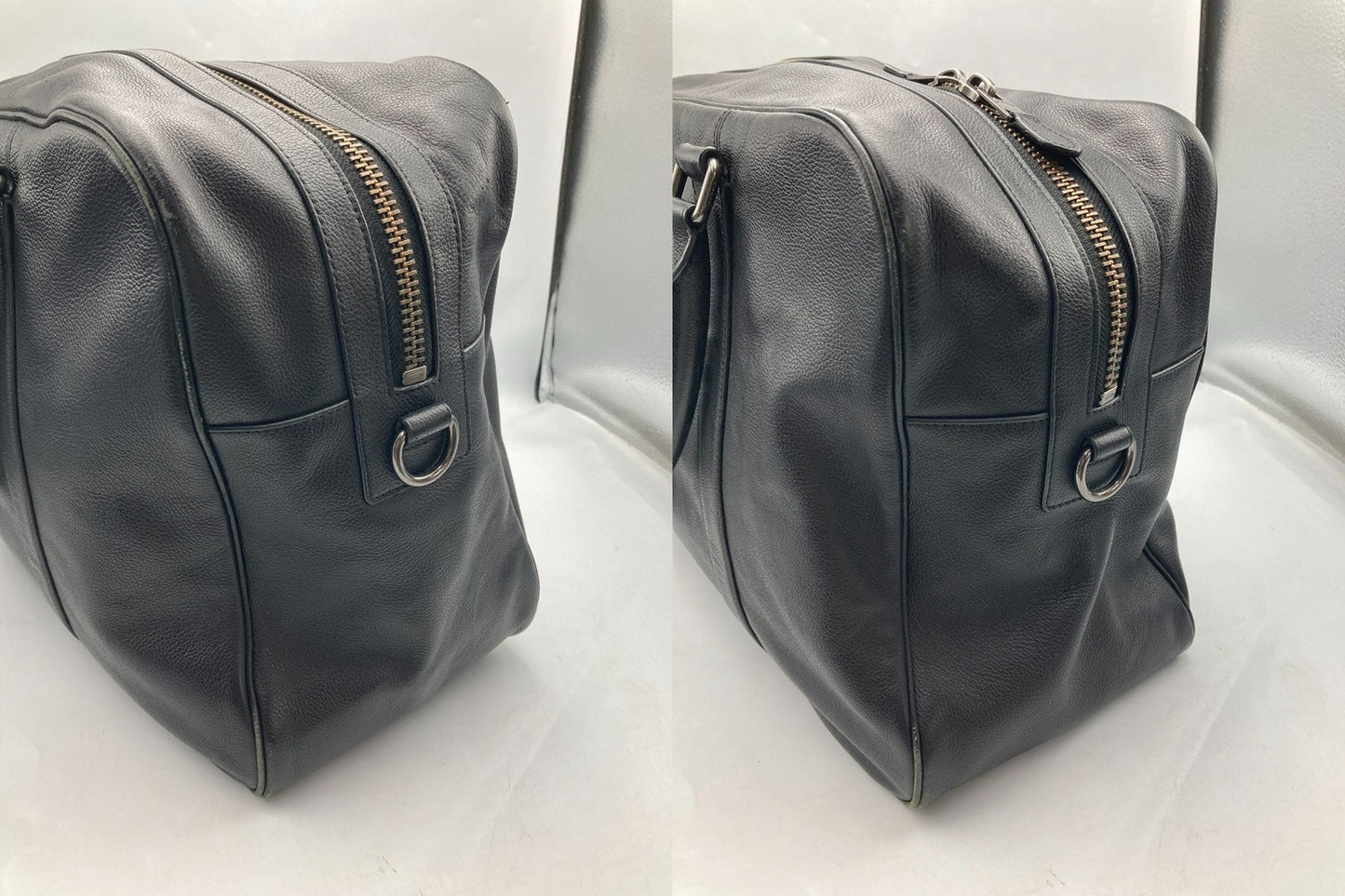 COACH コーチ レザー 2WAY ボストンバッグ F27614 中古 D4